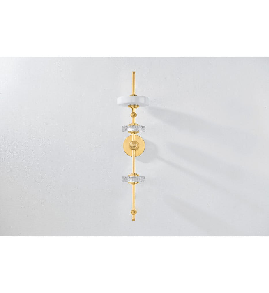 Hudson Valley - 8130-AGB - Maynard 30" Wall Sconce