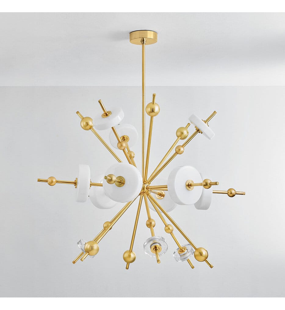 Hudson Valley - 8145-AGB - Maynard 44.5" Chandelier