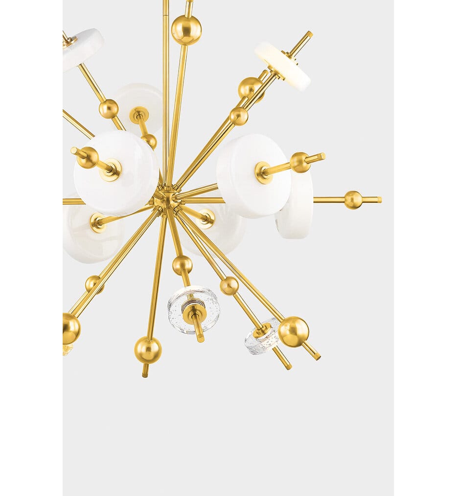 Hudson Valley - 8145-AGB - Maynard 44.5" Chandelier