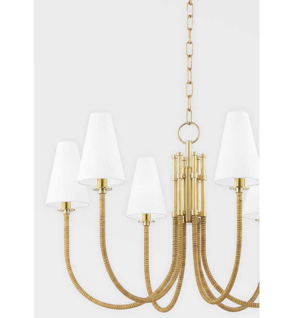Hudson Valley - 8732-AGB - Ripley 31.75" Chandelier