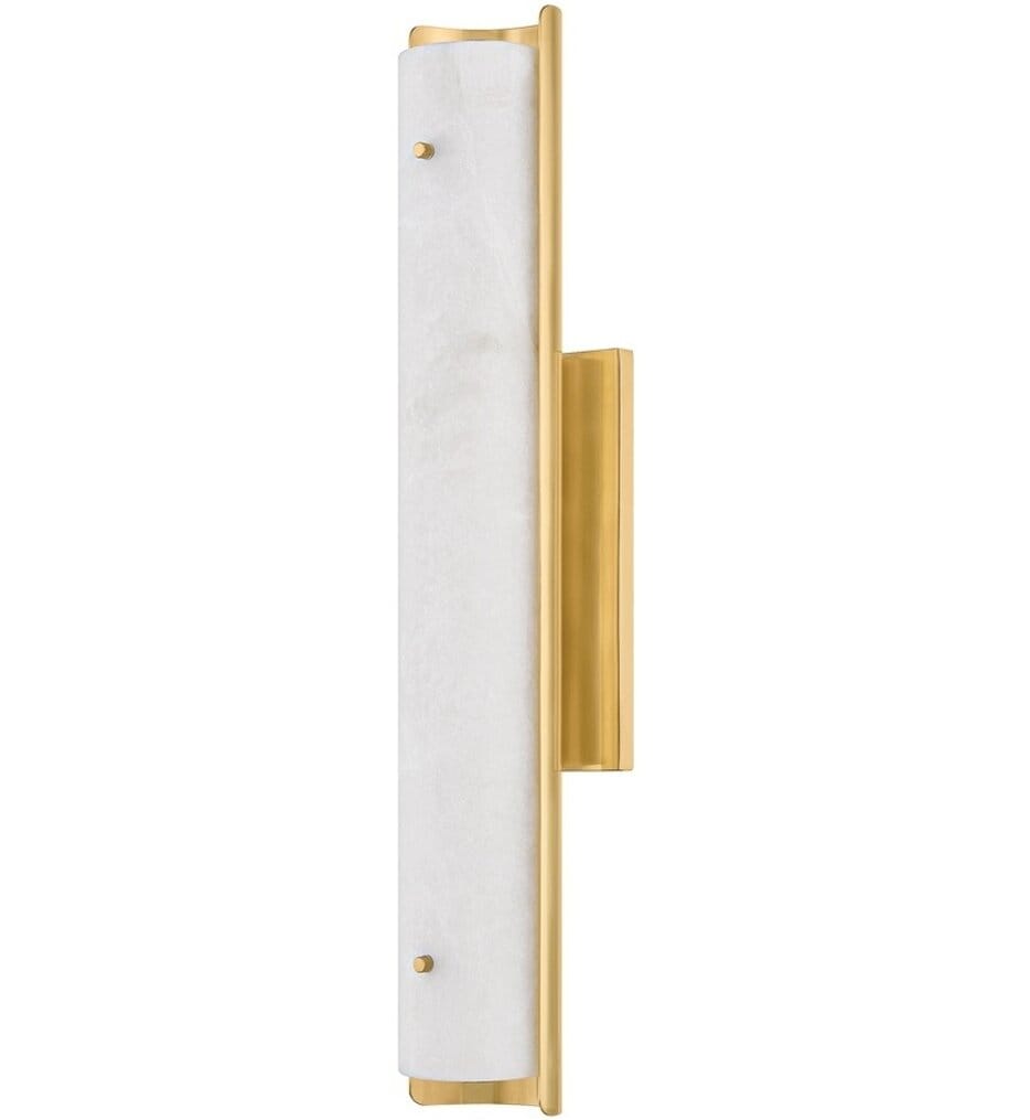 Hudson Valley - 9723-AGB - Lucio 22.5" Wall Sconce