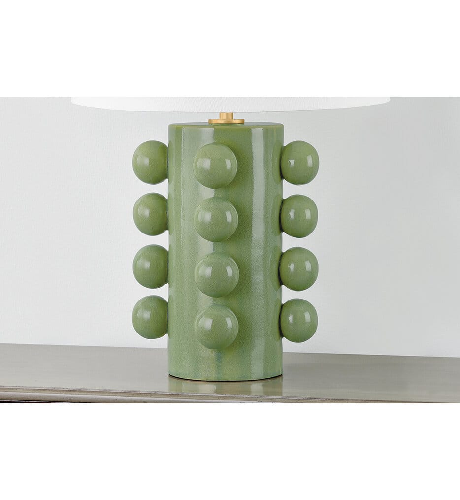 Hudson Valley - L9126-AGB/CMC - Roselle 26.25" Table Lamp