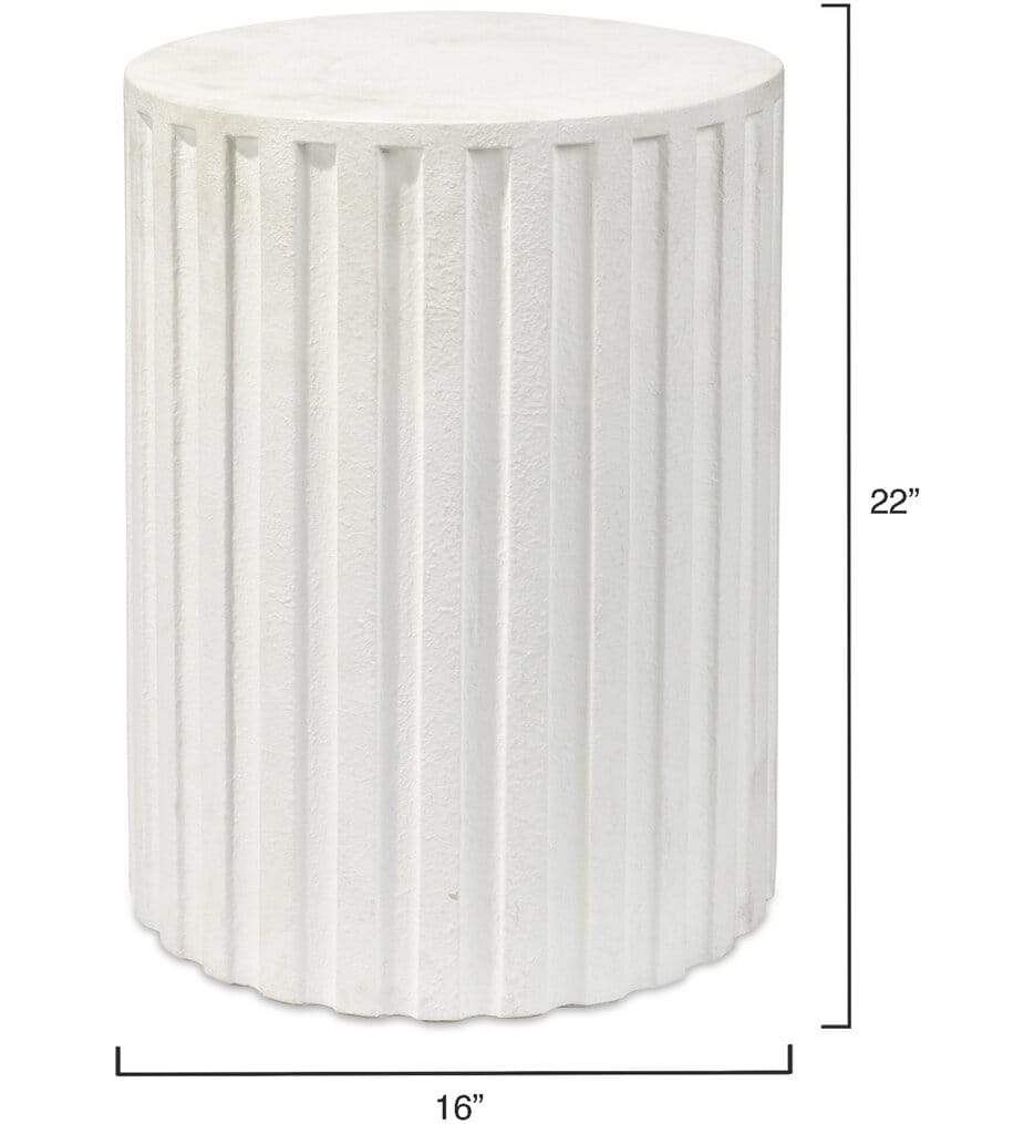 Jamie Young - Fluted 22" Side Table