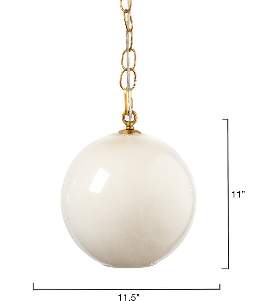 Jamie Young - 5CAMB-PETA - Camber 11.5" Pendant