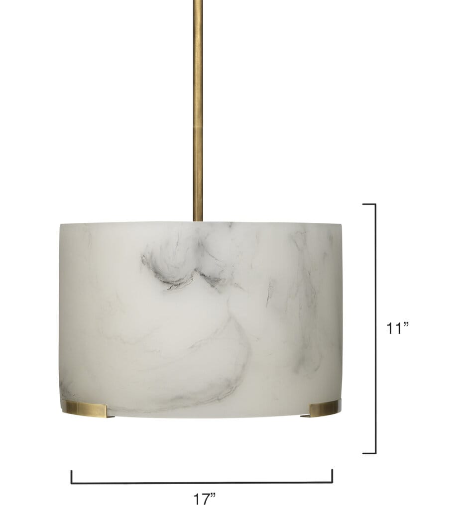 Jamie Young - 5ELAN-PDAB - Elancourt 17" Pendant