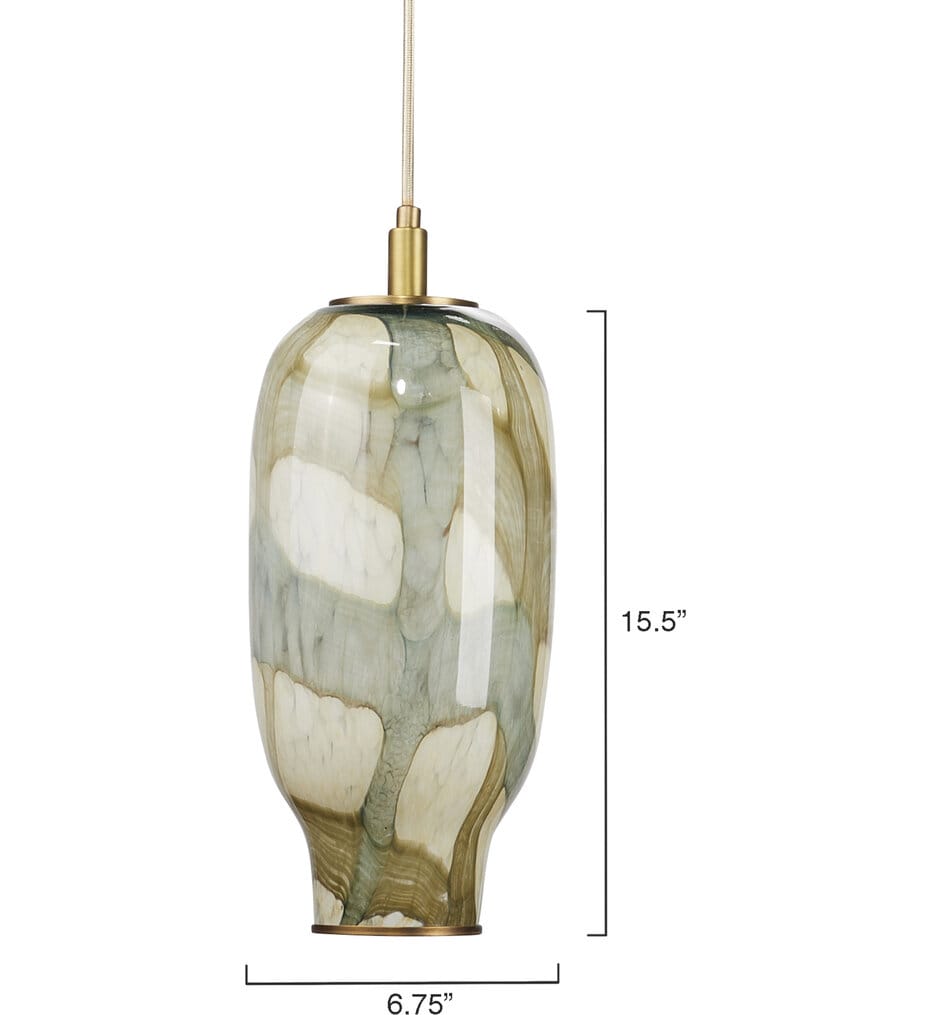 Jamie Young - 5HELE-LGPB - Helen 6.75" Pendant