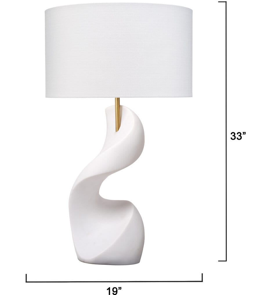 Jamie Young - 9COBRATLWH - Cobra 31.5" Table Lamp