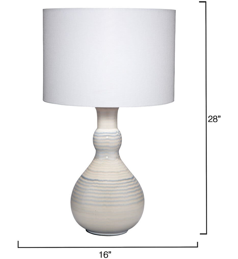 Jamie Young - LS9DROPLETBL - Droplet 28" Table Lamp