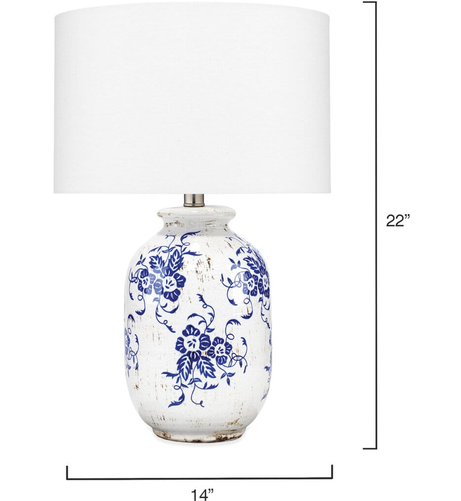 Lifestyle by JY - LSRUTHWHBL - Ruth 22" Table Lamp