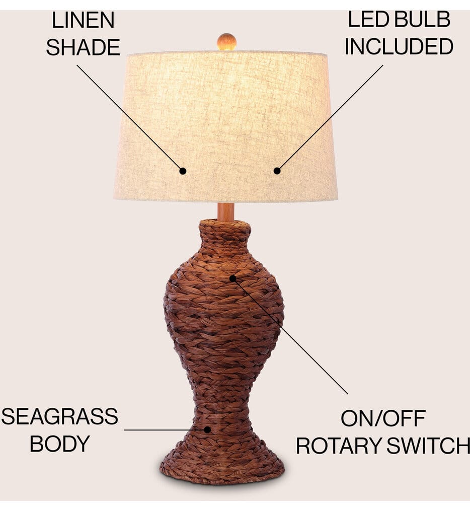 Jonathan Y - Elicia 31" Table Lamp