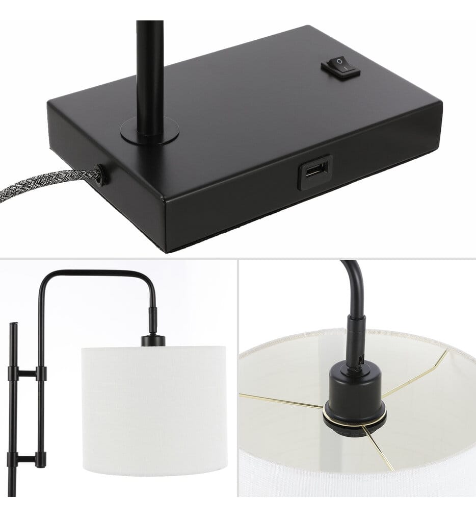 Jonathan Y - JYL1130A - Edris 24.75" Desk Lamp