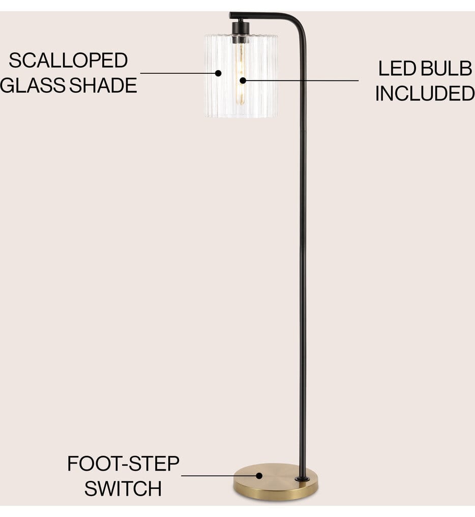 Jonathan Y - JYL1142A - Easton 60.75" Floor Lamp