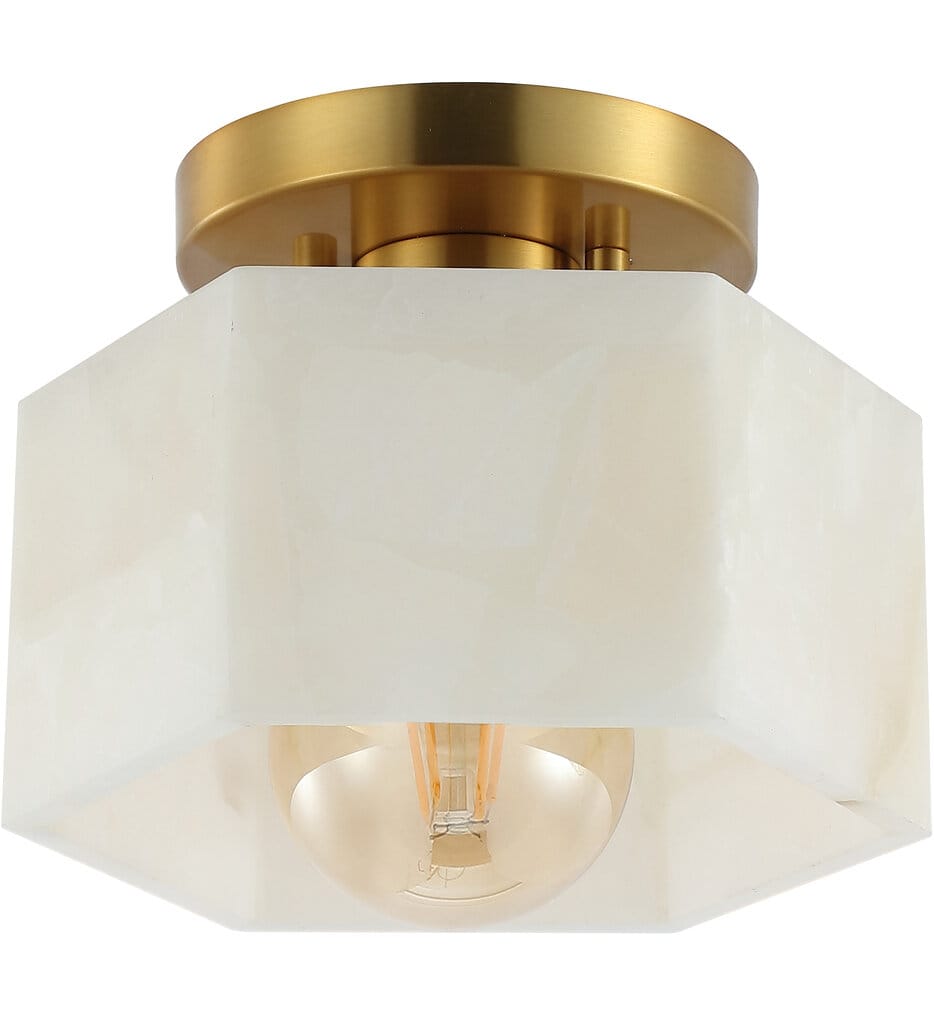 Jonathan Y - JYL1204A - Tessa 8" Semi-Flush Mount