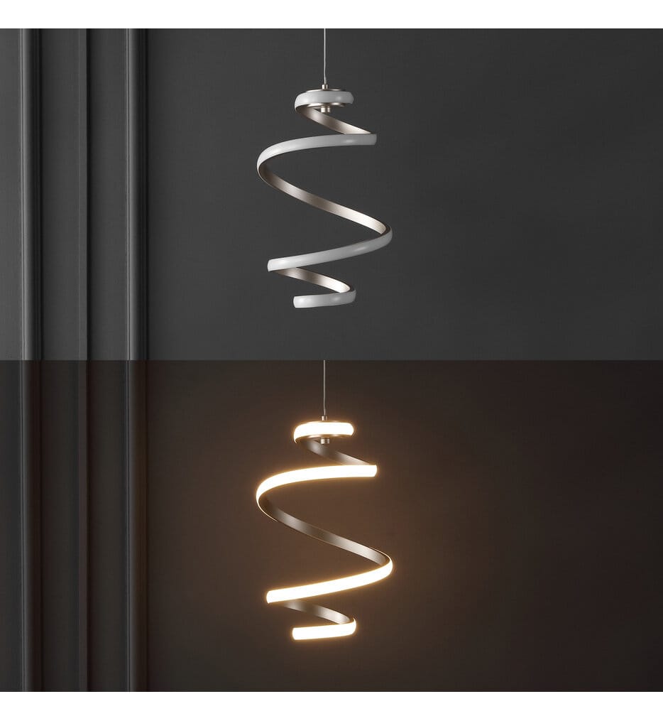 Jonathan Y - JYL1704A - Whirl 11" Pendant