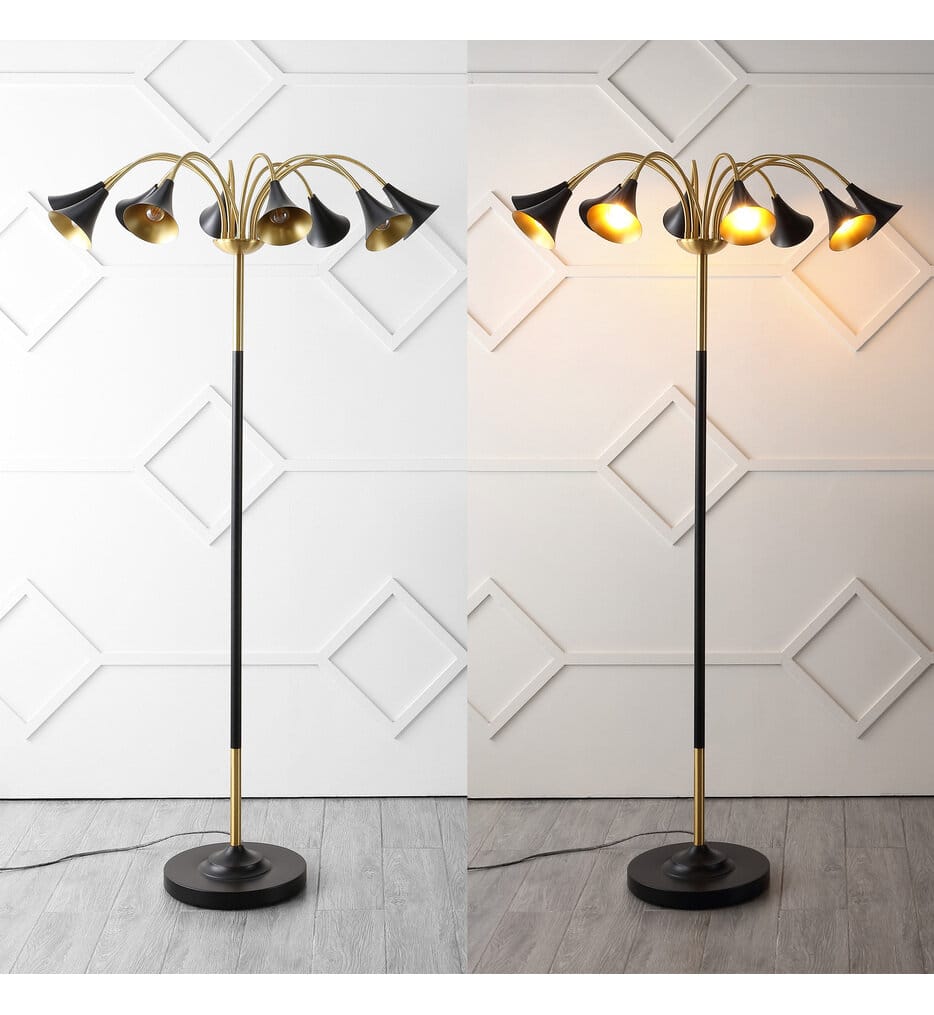 Jonathan Y - Vivian 61" Floor Lamp