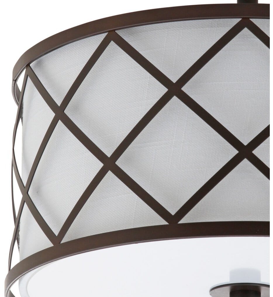 Jonathan Y - Elizabeth 13.25" Flush Mount