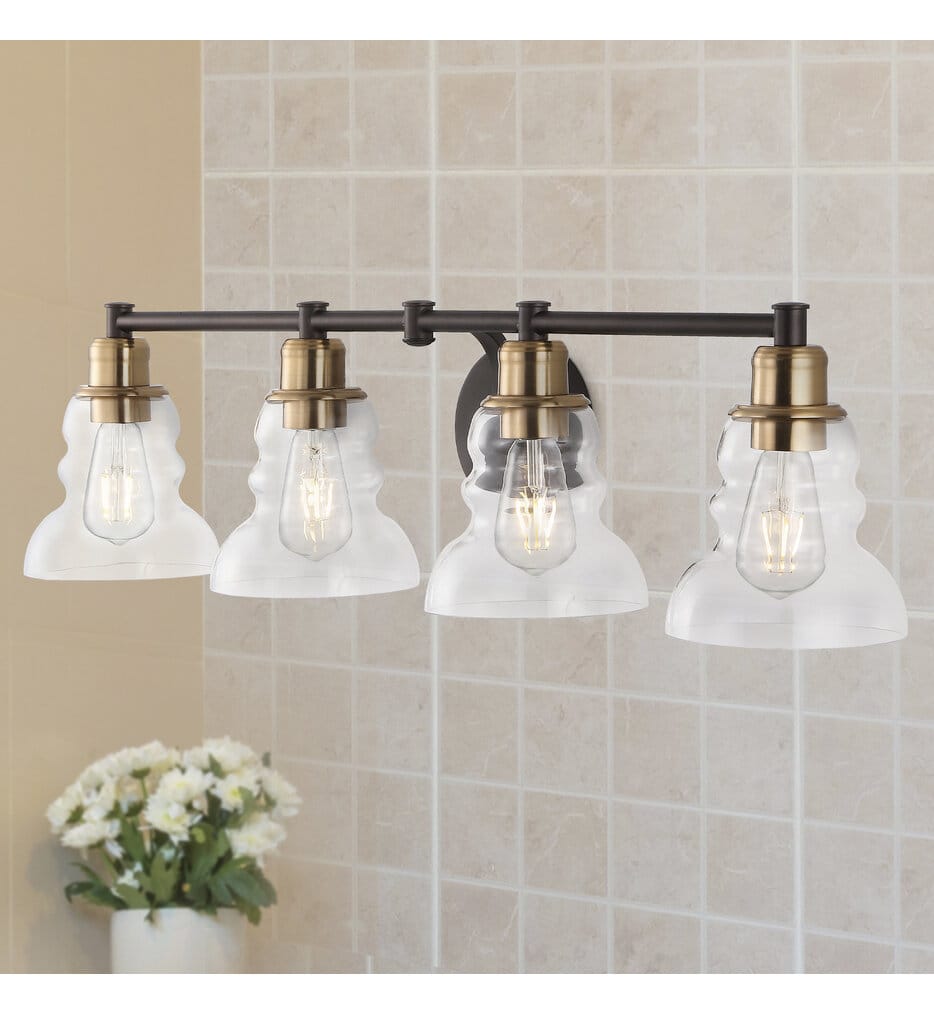 Jonathan Y - Manhattan 35.5" Bath Vanity Light