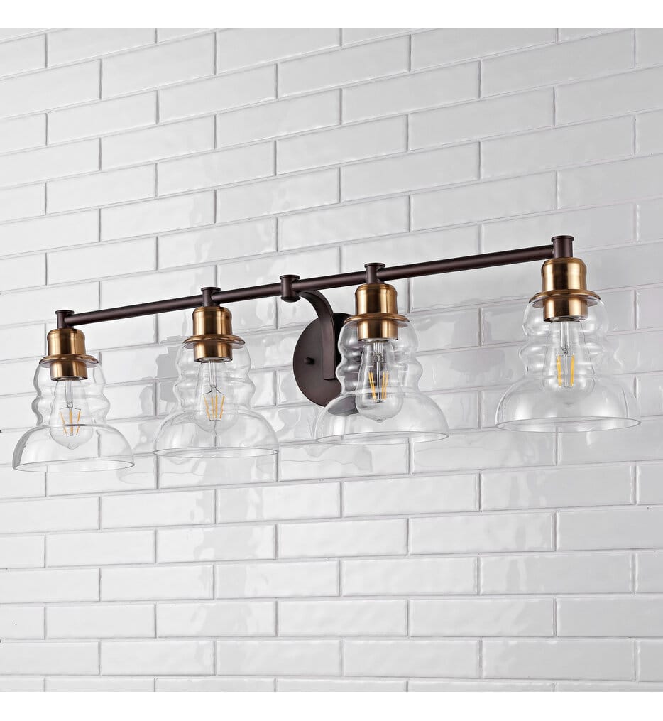 Jonathan Y - Manhattan 35.5" Bath Vanity Light