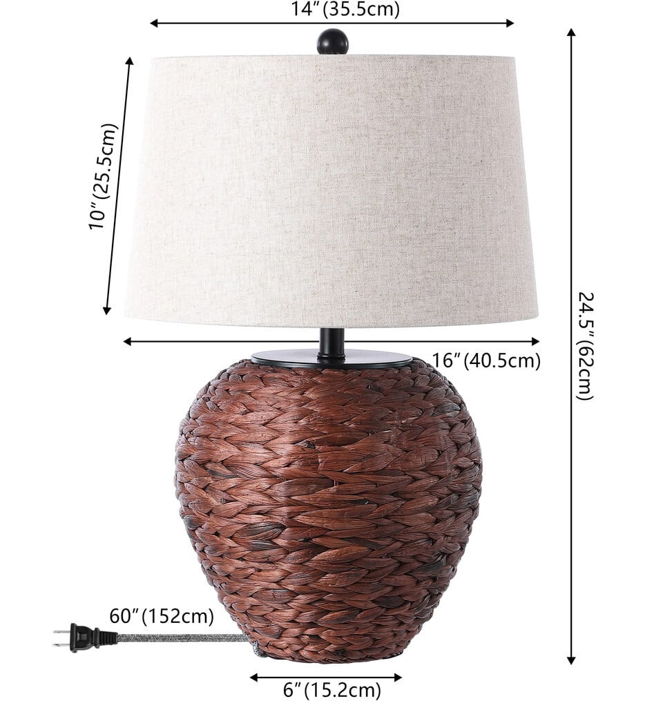 Jonathan Y - Alaro 24.5" Table Lamp