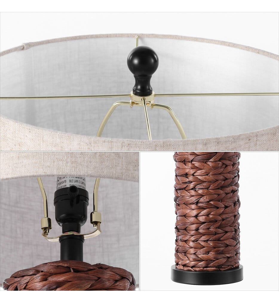Jonathan Y - Elicia 25" Table Lamp (Set of 2)