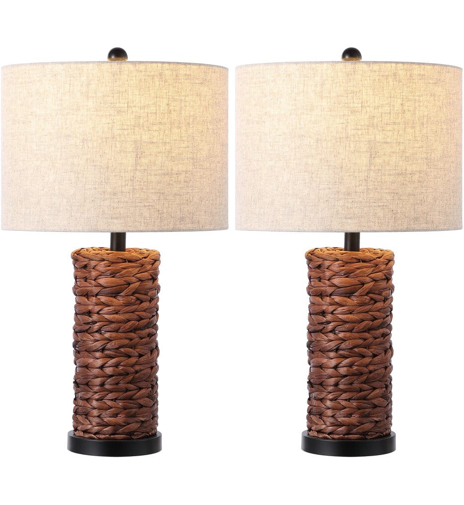 Jonathan Y - Elicia 25" Table Lamp (Set of 2)
