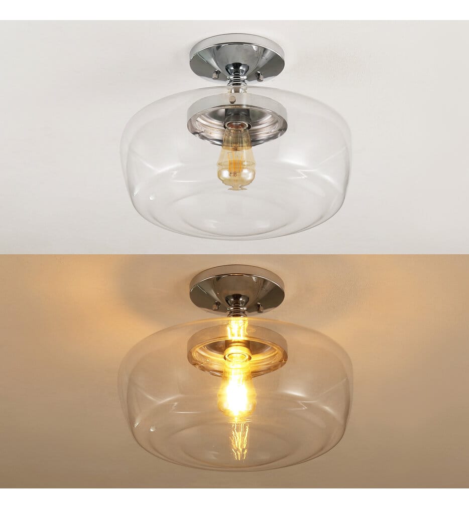 Jonathan Y - Marfa 14" Flush Mount