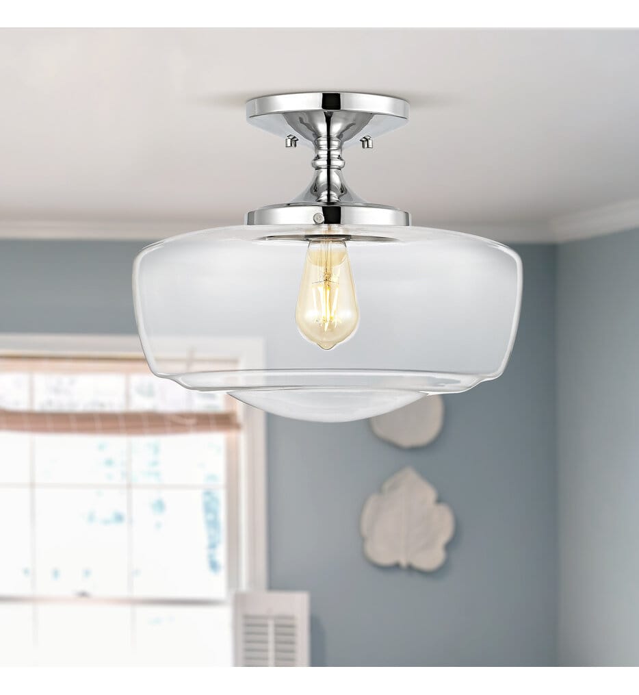 Jonathan Y - Marfa 14" Flush Mount