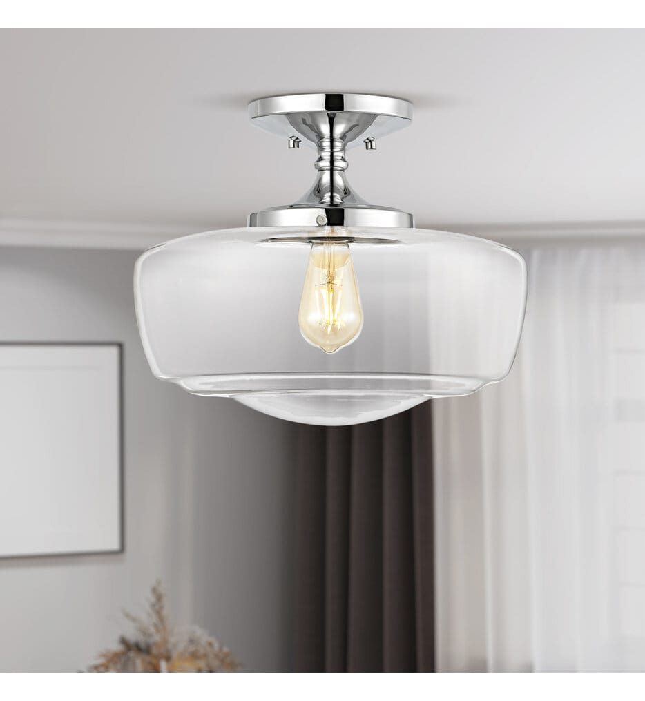 Jonathan Y - Marfa 14" Flush Mount