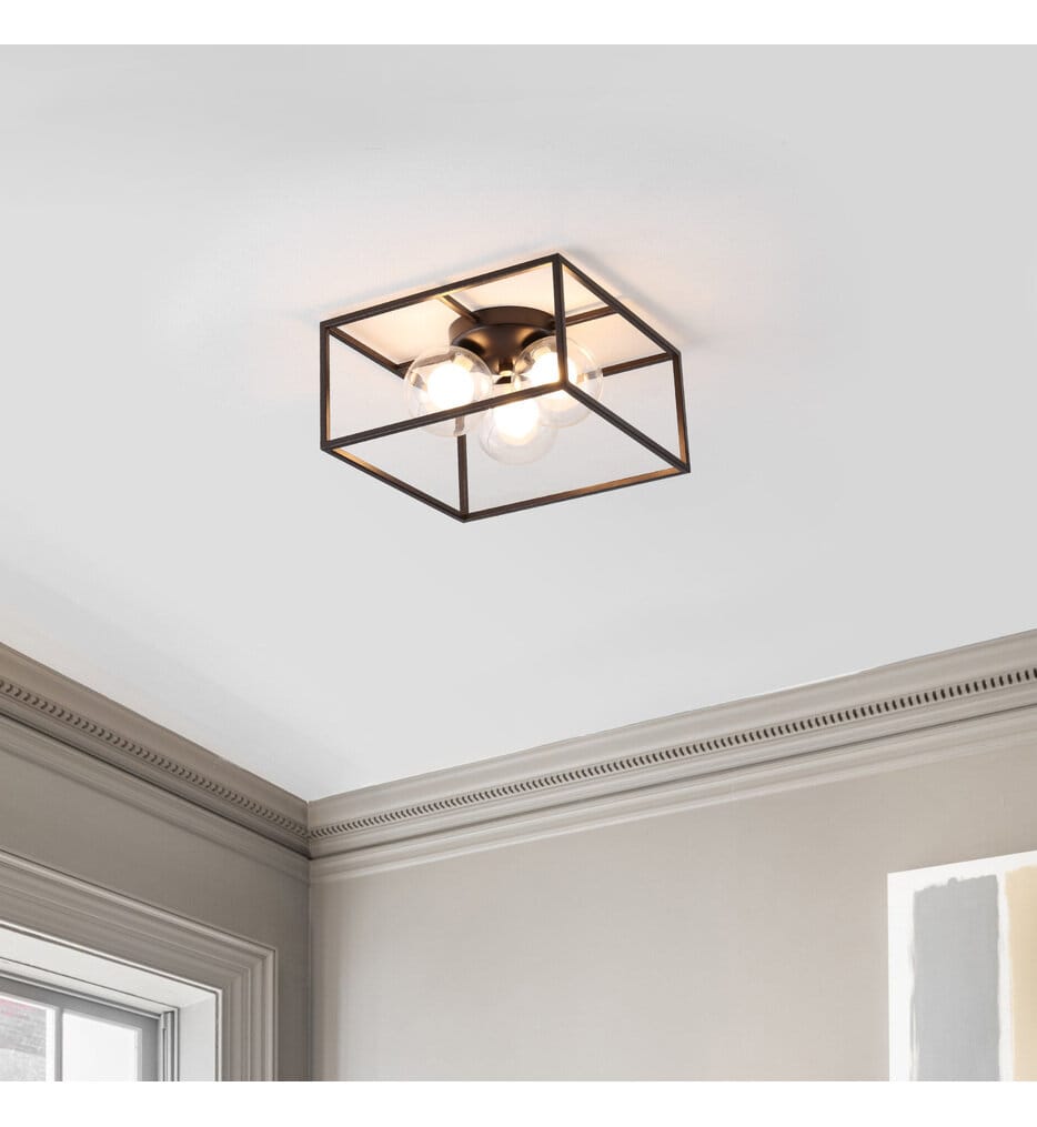 Jonathan Y - JYL7911A - Kyle 14" Flush Mount
