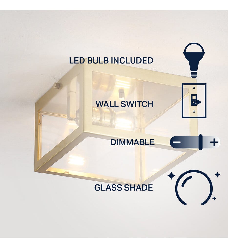 Jonathan Y - Eleanor 8" Flush Mount