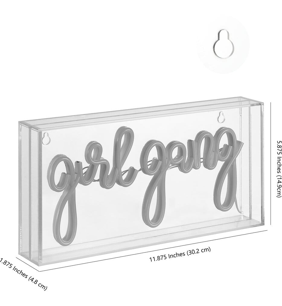 Jonathan Y - NEN1002A - Girl Gang Neon Sign