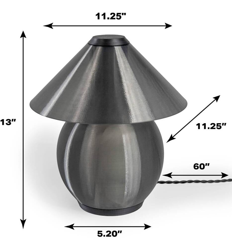 Jonathan Y - Opal 13" Table Lamp
