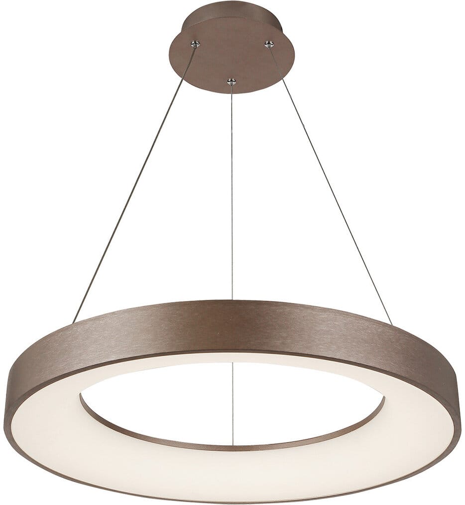 Justice Design Group - ACR-4061-OPAL-LTBZ - Sway 19" Pendant