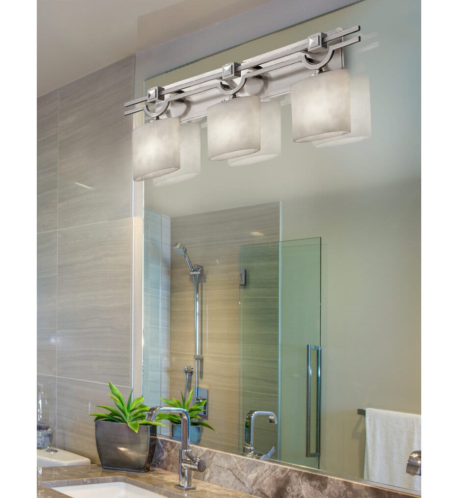 Justice Design Group - CLD-8503-30-NCKL - Argyle 29" Bath Bar