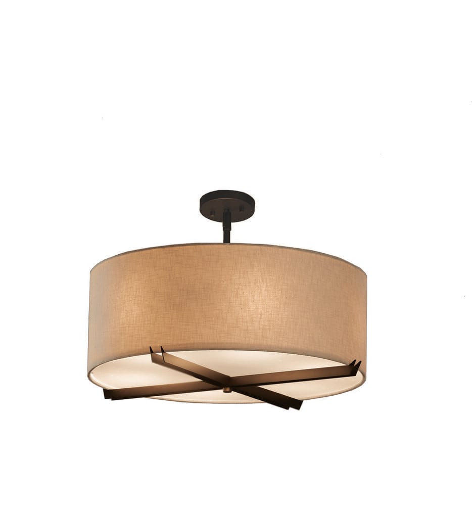 Justice Design Group - Crossbar 24" Pendant