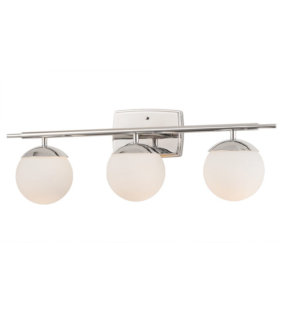 Justice Design Group - FSN-8963-OPAL-CROM - Epoch 25.5" Bath Vanity Light