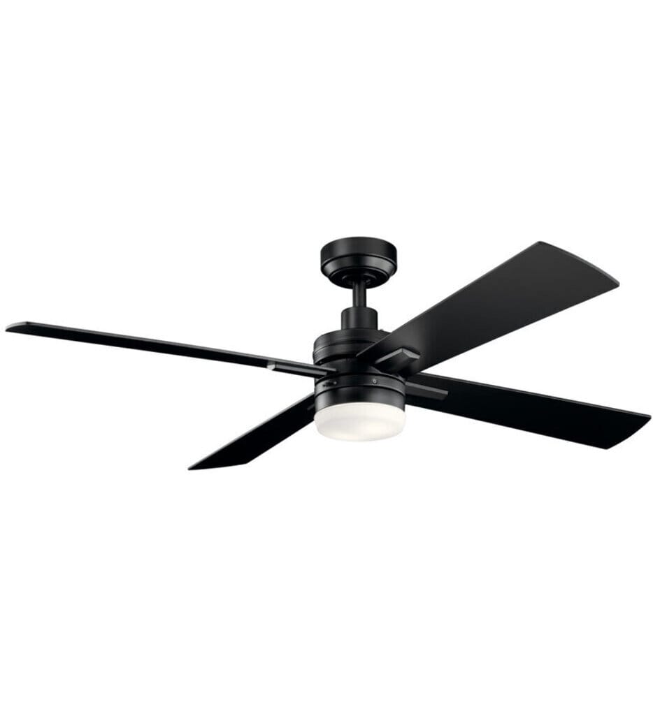 Kichler - 330140SBK - Lija 52" Ceiling Fan