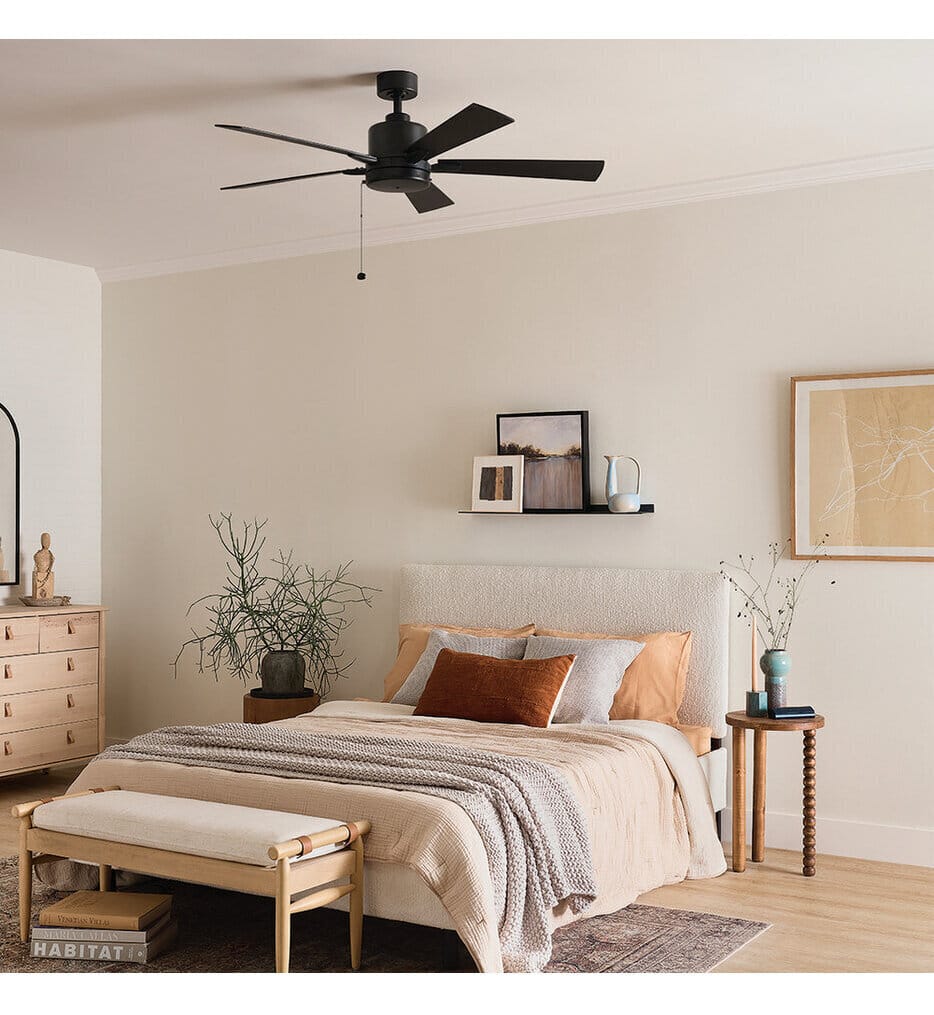 Kichler - 330242SBK - Lucian II 52" Ceiling Fan
