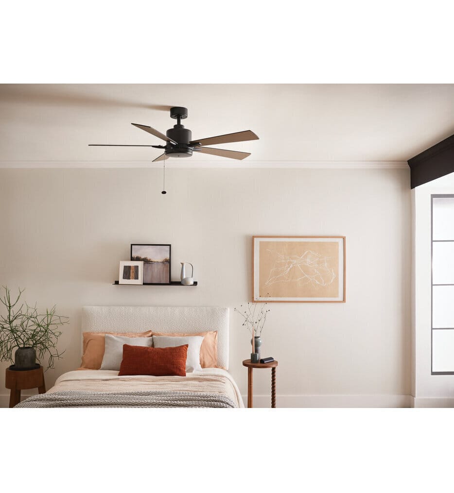 Kichler - 330242SBK - Lucian II 52" Ceiling Fan