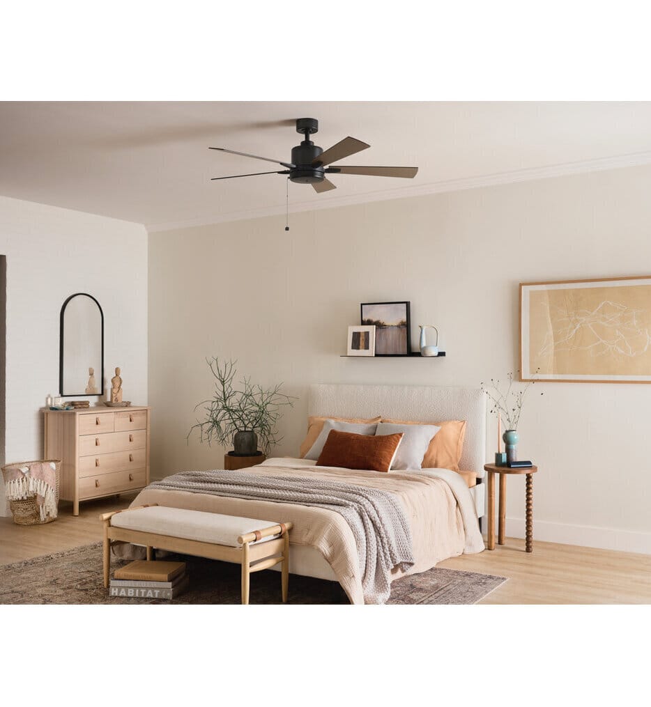 Kichler - 330242SBK - Lucian II 52" Ceiling Fan