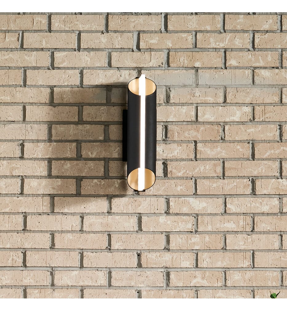 Kichler - 59077BKTLED - Astalis 16.5" Outdoor Wall Sconce