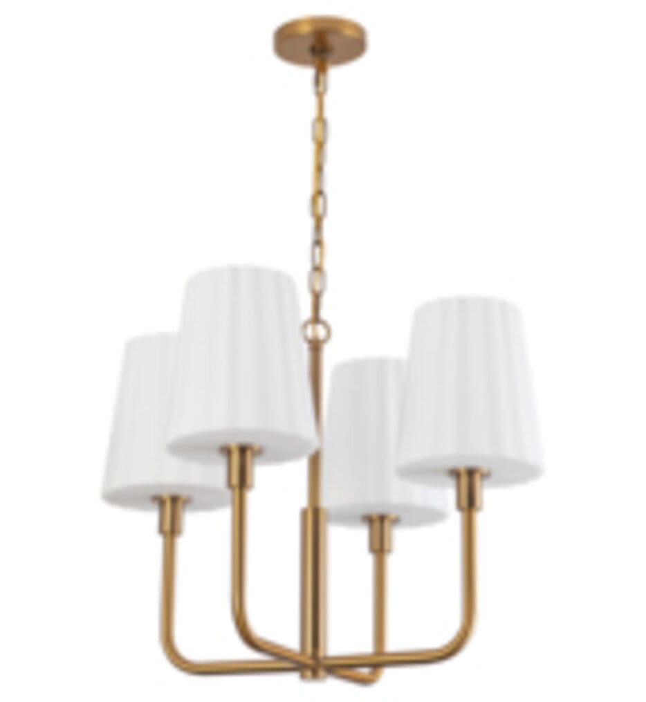 Alora Mood - Plisse 22.5" Chandelier