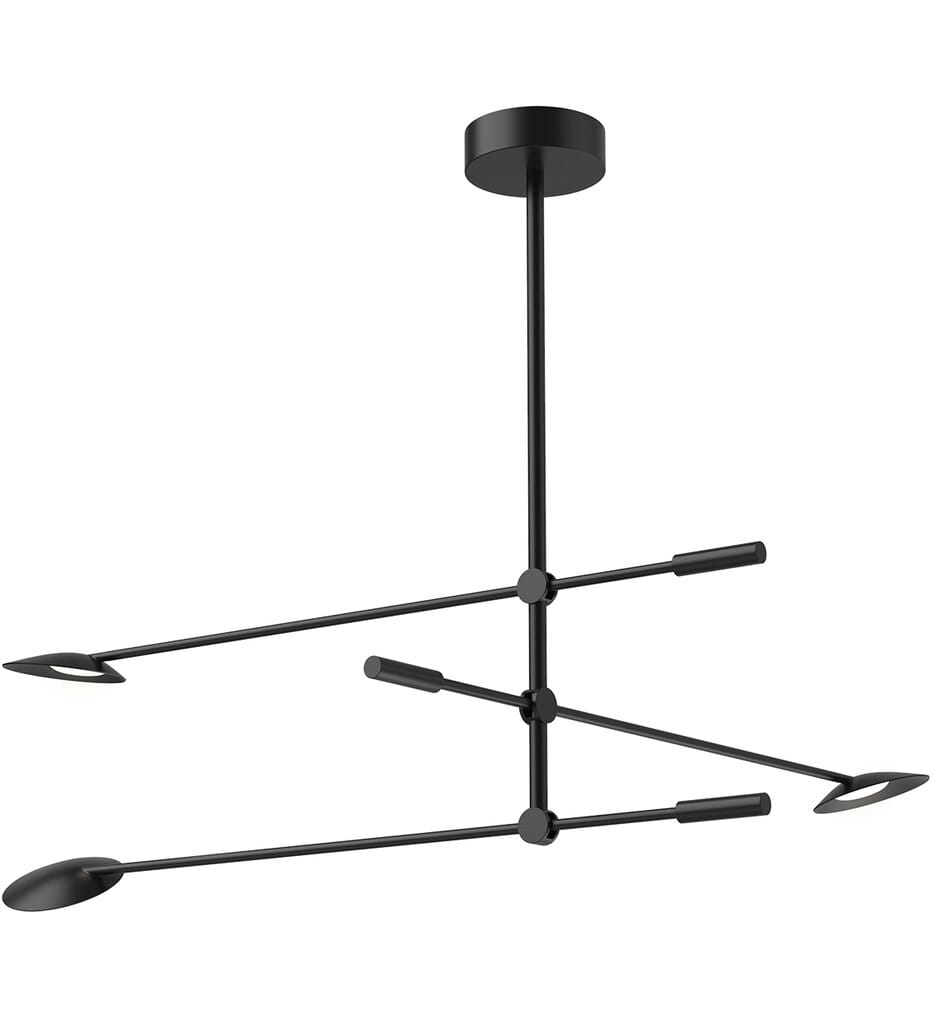 Kuzco - CH90132-BK - Rotaire 32.5" Chandelier
