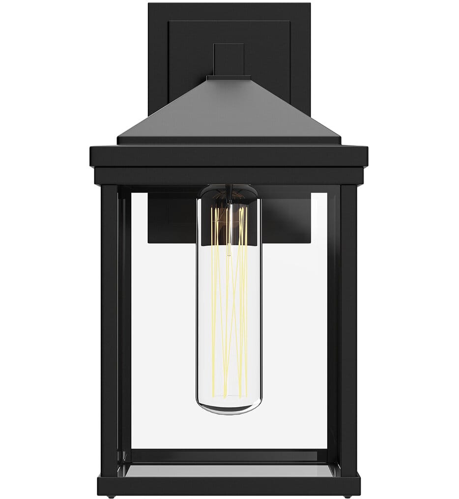 Alora Mood - EW552009BKCL - Larchmont 14.875" Outdoor Wall Light