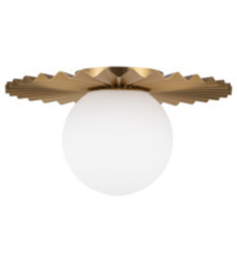 Alora Mood - Plume 11.875" Flush Mount