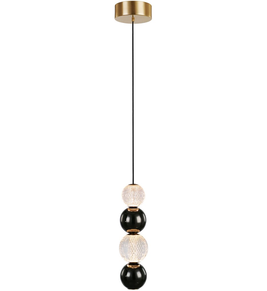 Alora - Onyx 4.375" Pendant