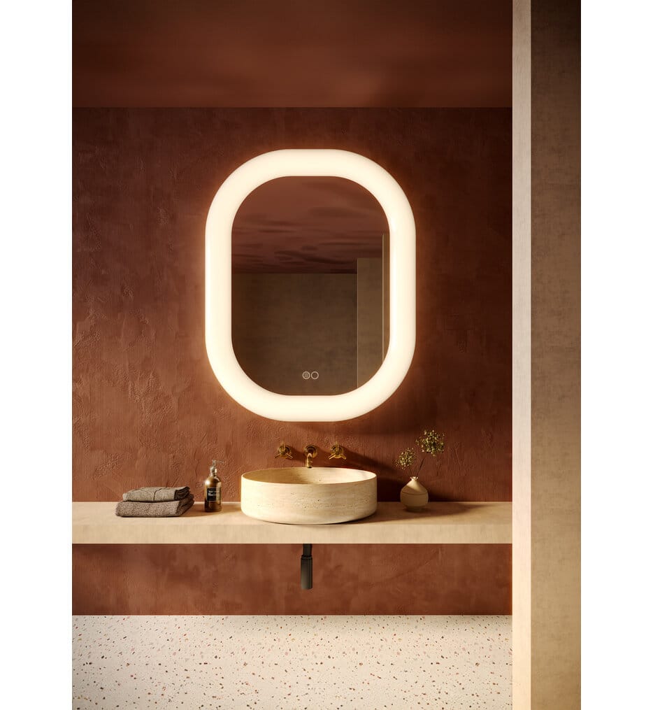 Kuzco - VM13837-WH-5CCT - Float 37.125" Bath Vanity Light