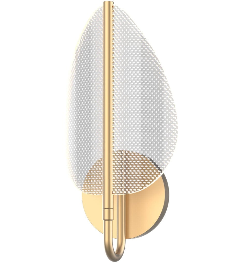 Alora - WV321101NB - Flora 14.625" Wall Sconce