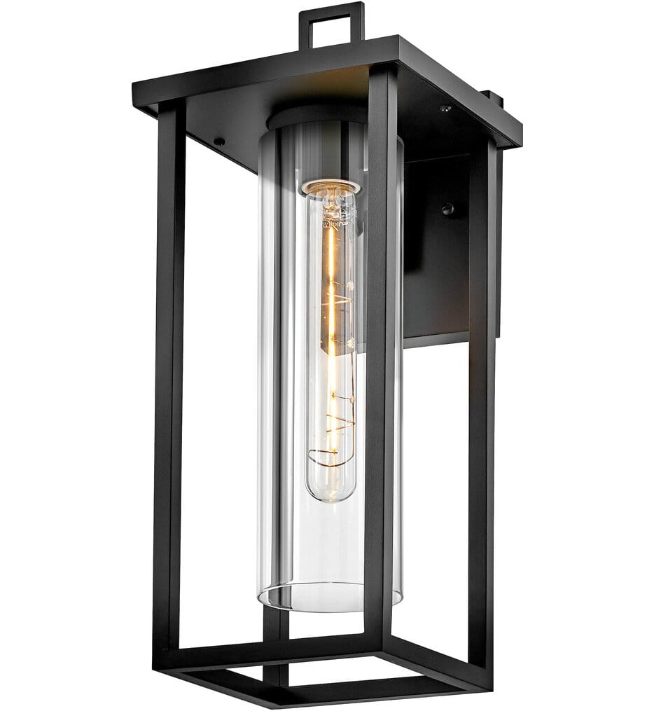 Lark - 81424BK - Mateo 17" Outdoor Wall Sonce