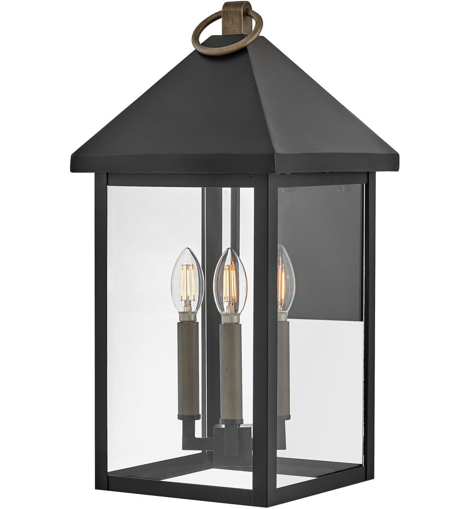 Lark - 81525BK - Rhett 19.5" Outdoor Wall Sonce